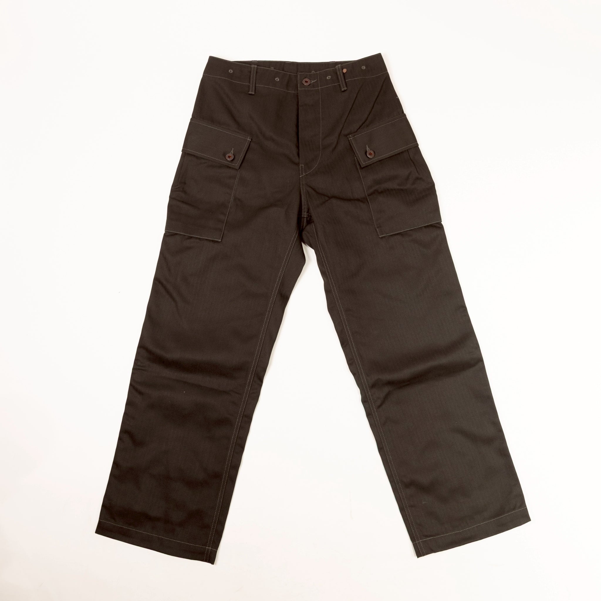 MONKEY PANTS - MOSS BLACK HBT
