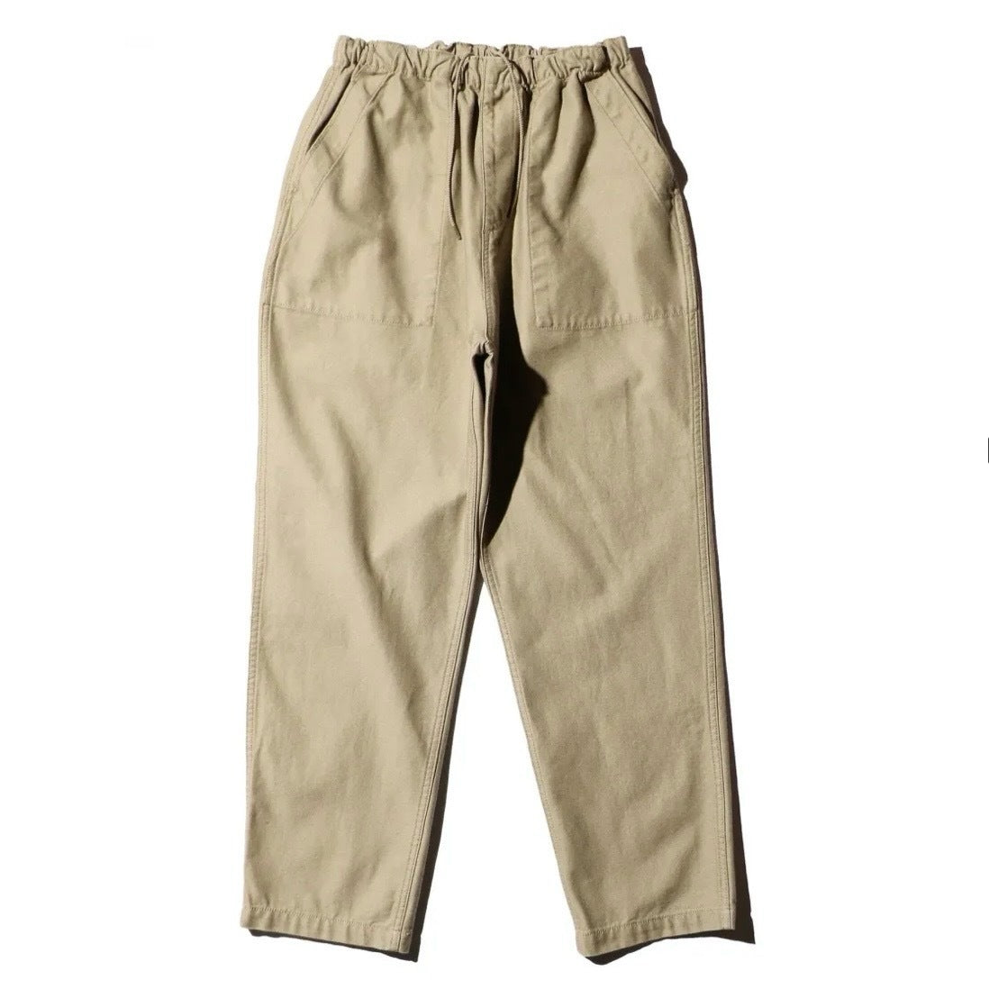EAZY FATIGUE PANTS BACK SATIN - BEIGE