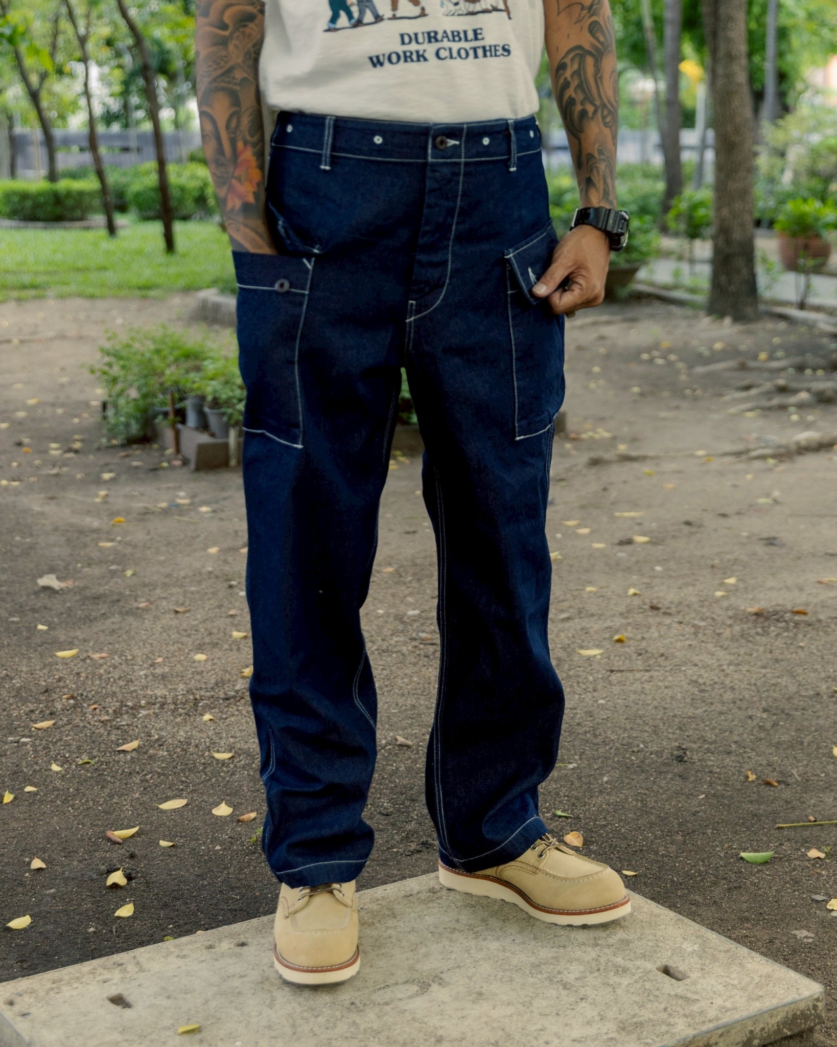 MONKEY PANTS - 9oz DENIM