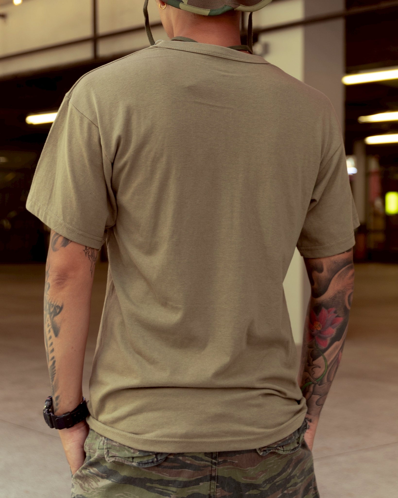 AR 670-1 Coyote Brown Army Physical Training T-Shirt - COYOTE BROWN