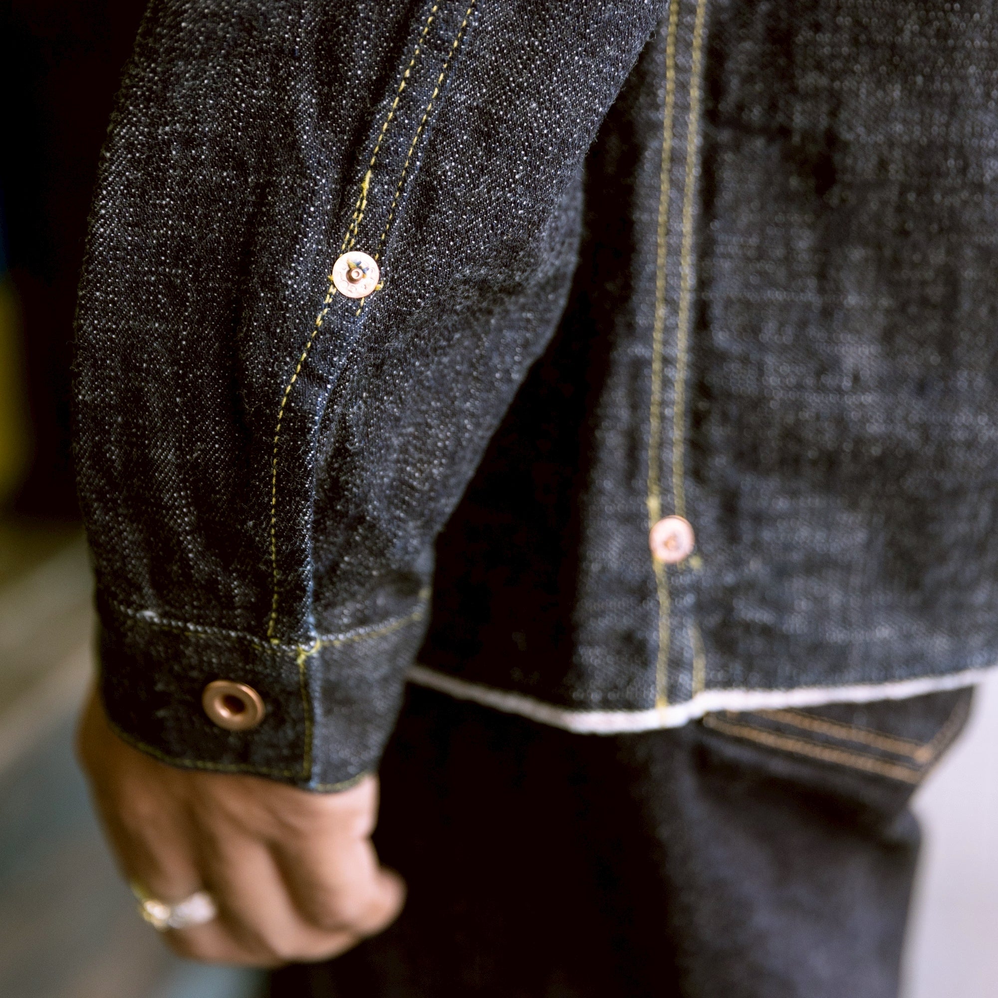 F2384 G-3 DENIM P/O JKT - INDIGO