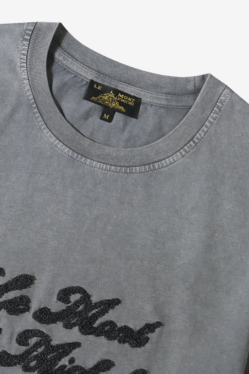 TANI - BOUCLETTE T-SHIRT - GREY