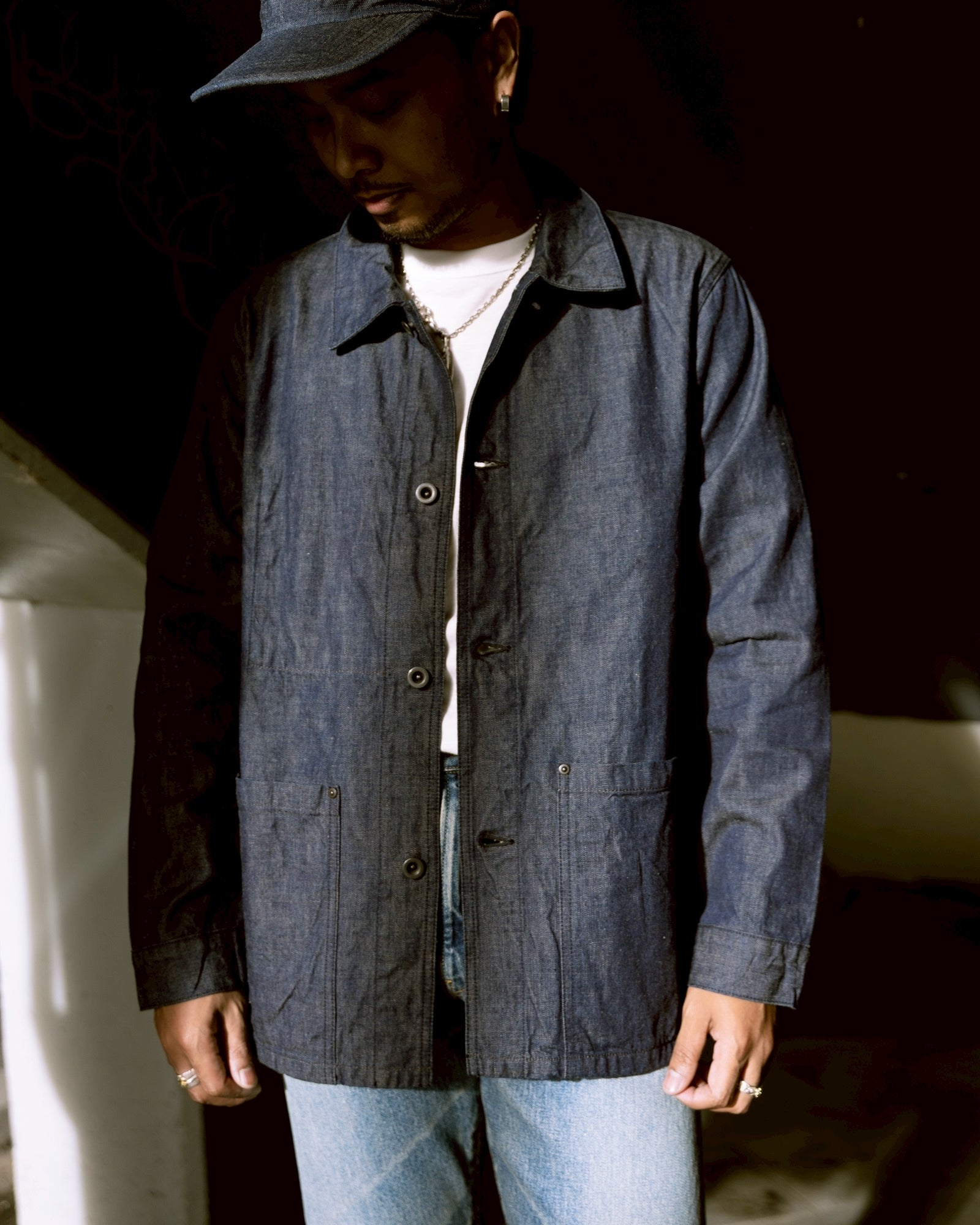 F2447 DENIM COVER ALL - INDIGO
