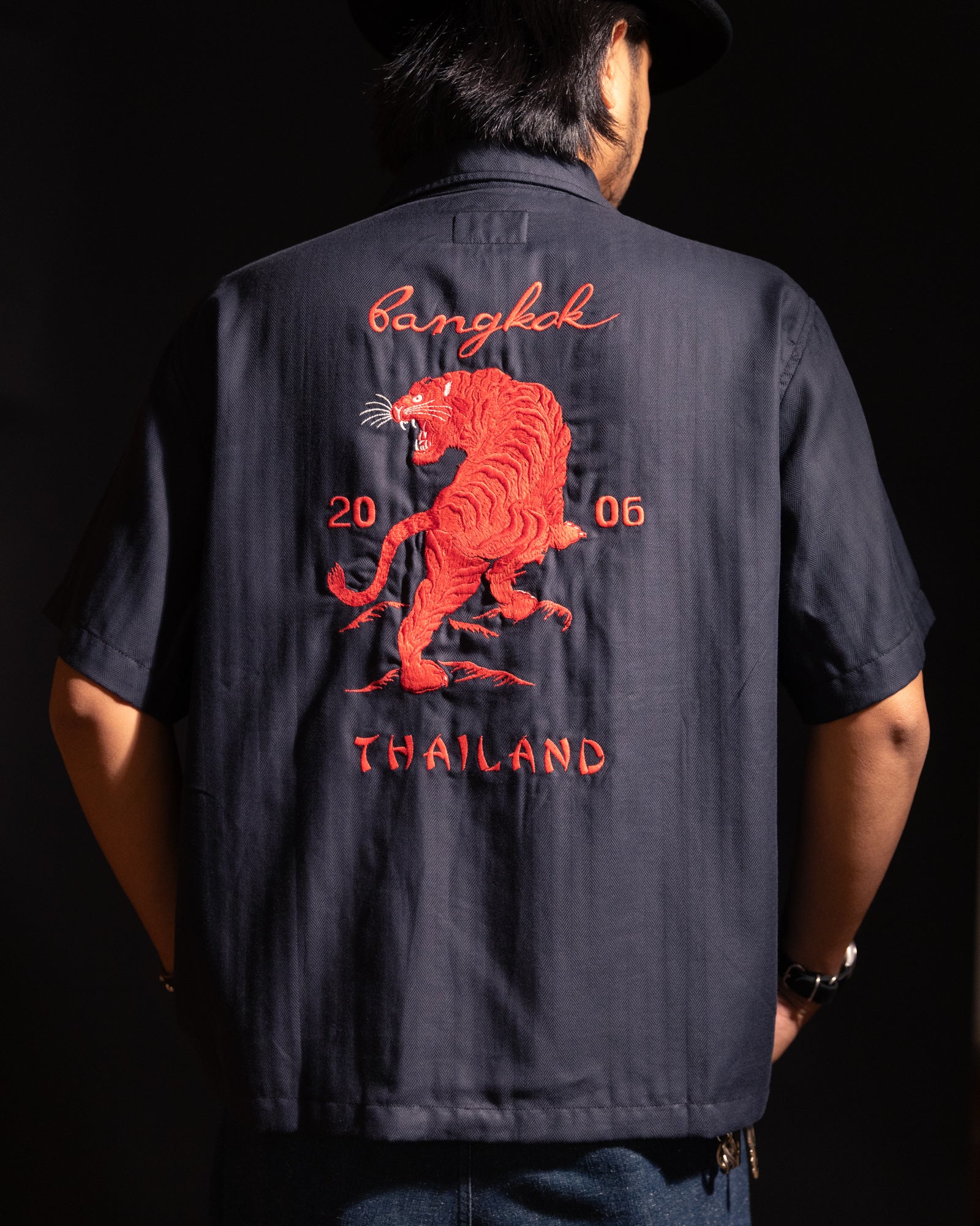 Souvenir Shirt Bangkok Fire - Black HBT