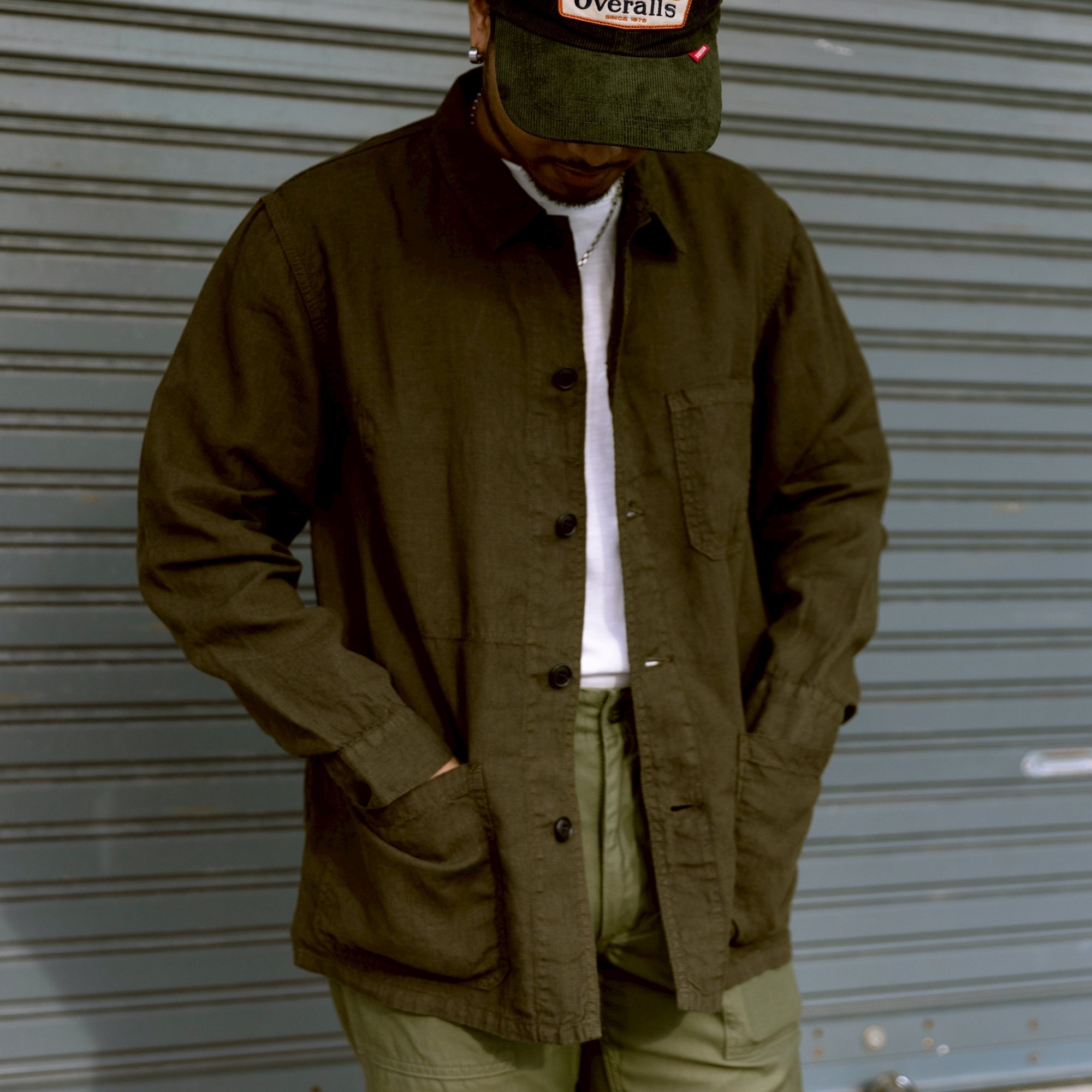 F2454 HEMP COVER ALL - OLIVE