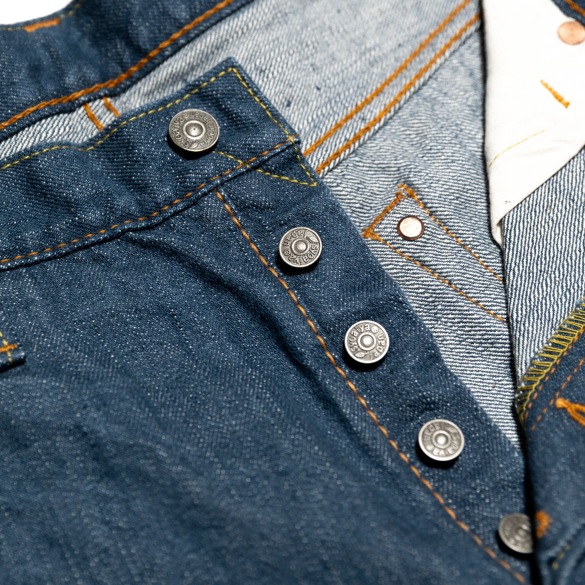 SMBL-14OZ-019 RELAXED TAPERED - SMOKY BLUE