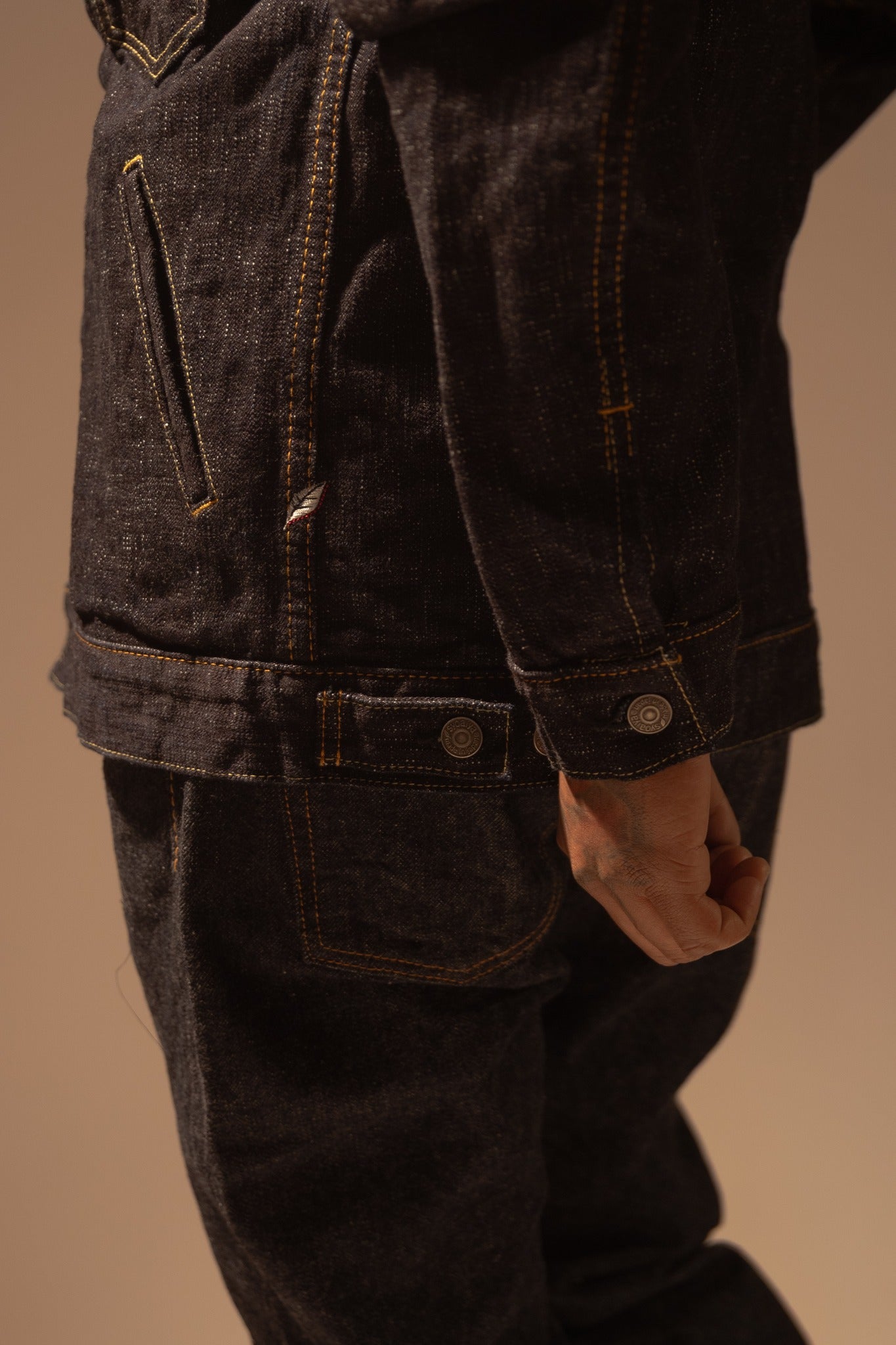 6111 DOUBLE SLUB DENIM TYPE 2 JACKET - INDIGO