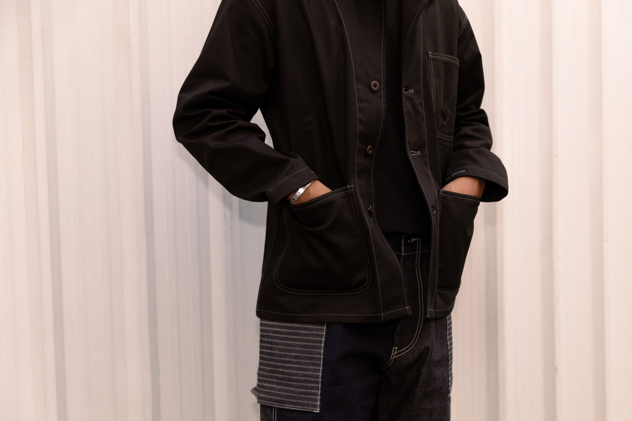 N-3 UTILITY JACKET V2 - BLACK HBT
