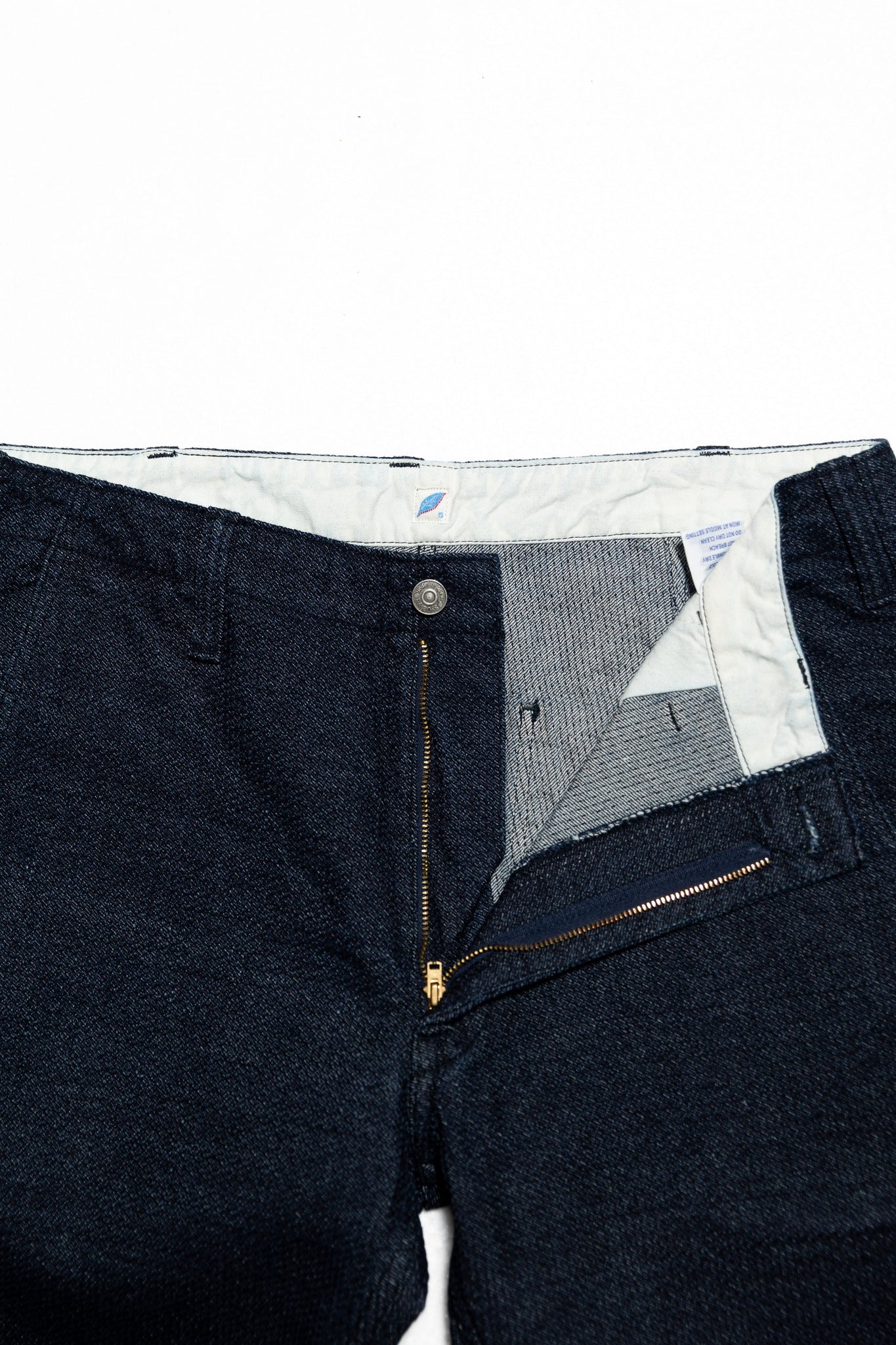 1171-ID SASHIKO SHORT PANTS - INDIGO X INDIGO