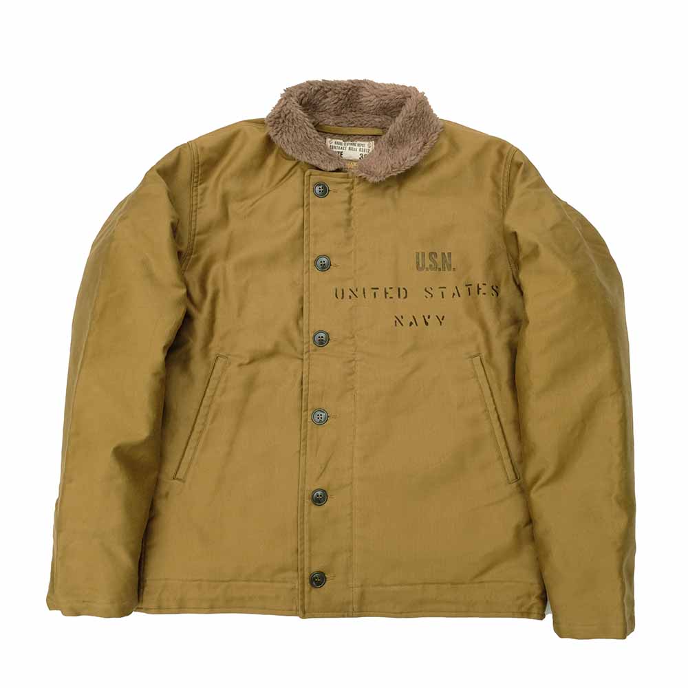 BR15766 N-1 NAVAL CLOYHING DEPOT DEMOTEX-ED STENCIL MIDWAY - KHAKI