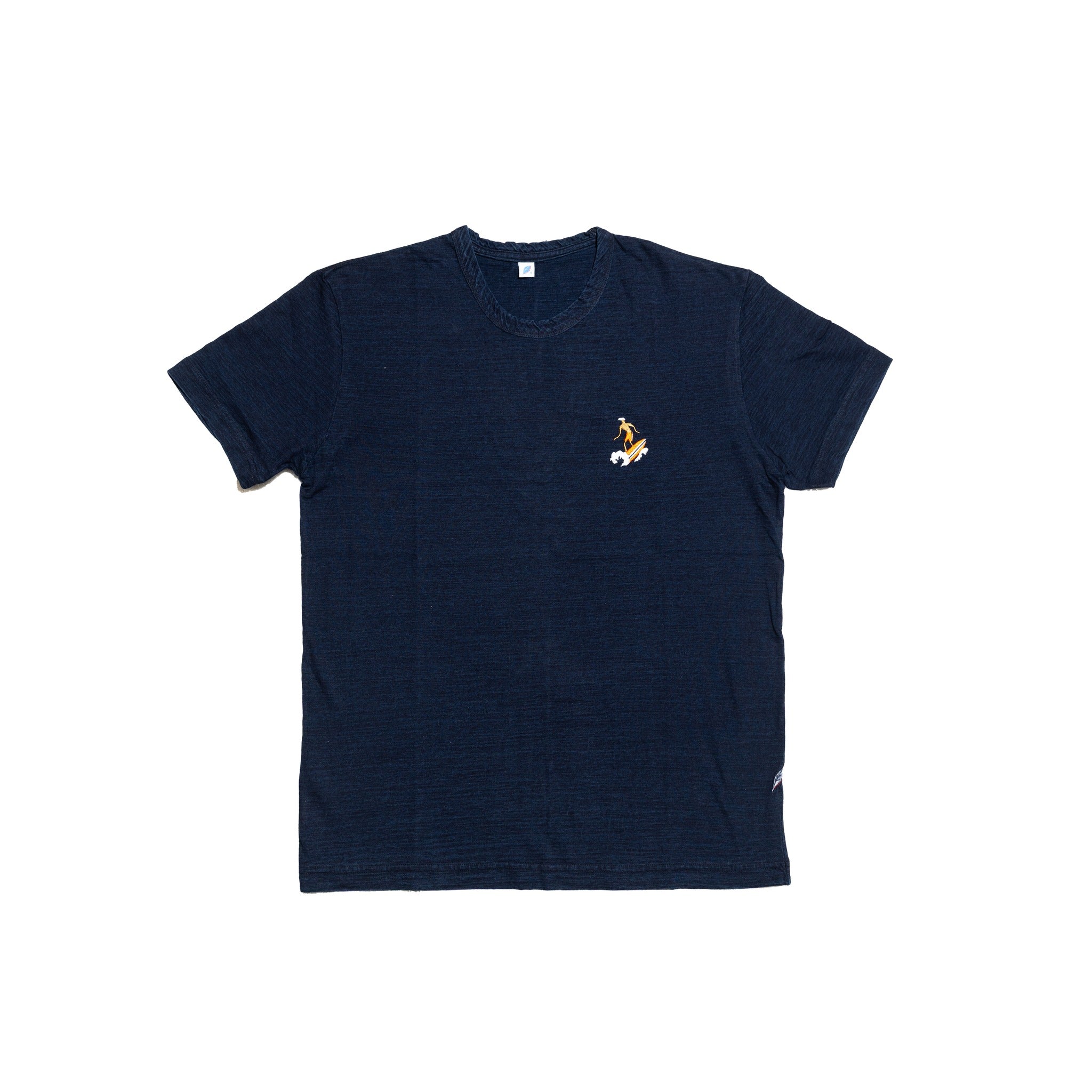 5406-6 SUMMER EMBROIDERED INDIGO TEE S/S - SURFER