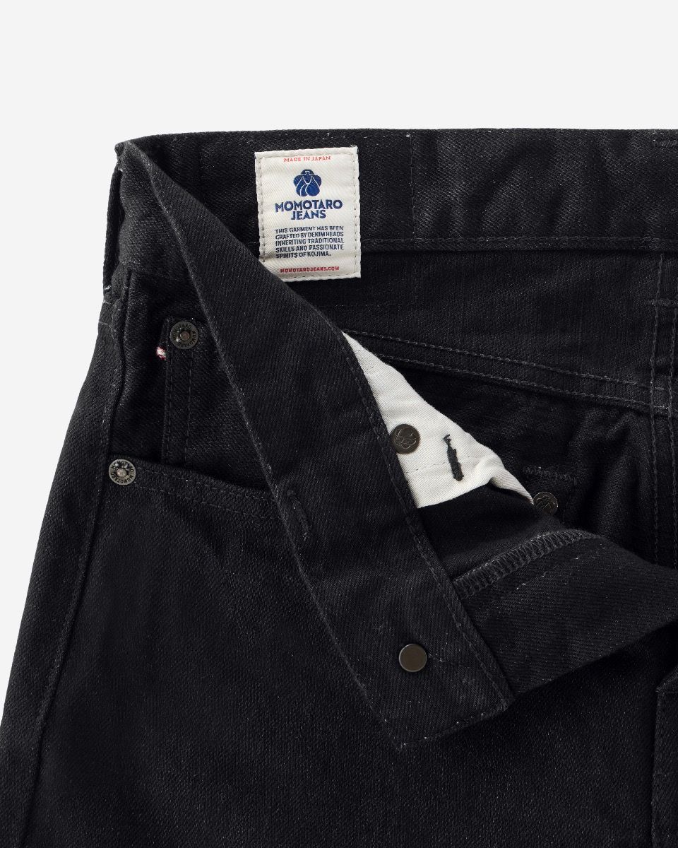 MMJZ1201 #200 CLASSIC TAPERED 15.7oz ZIPPER FLY - BLACK