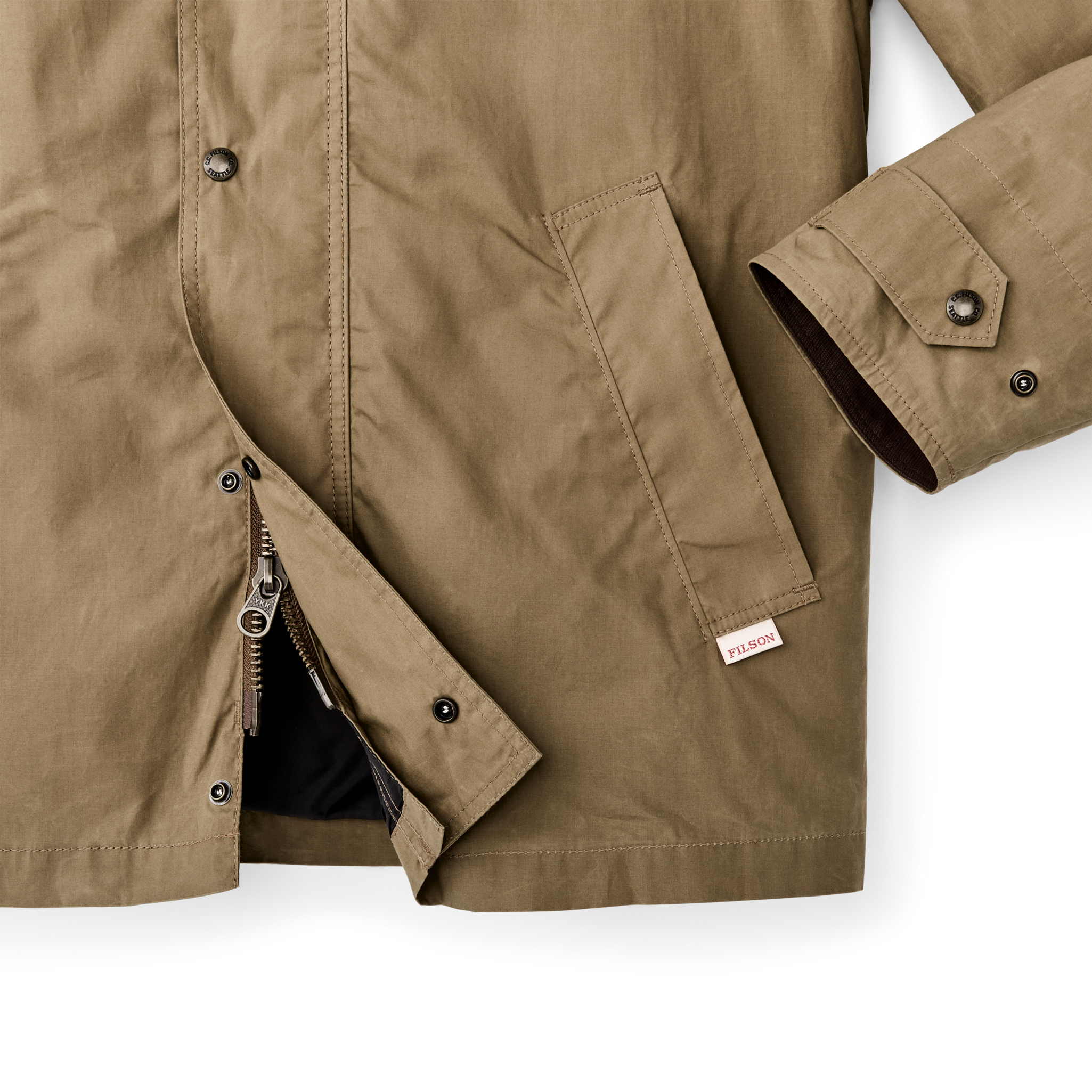 RANGER SHORT FIELD JACKET - DARK BEIGE