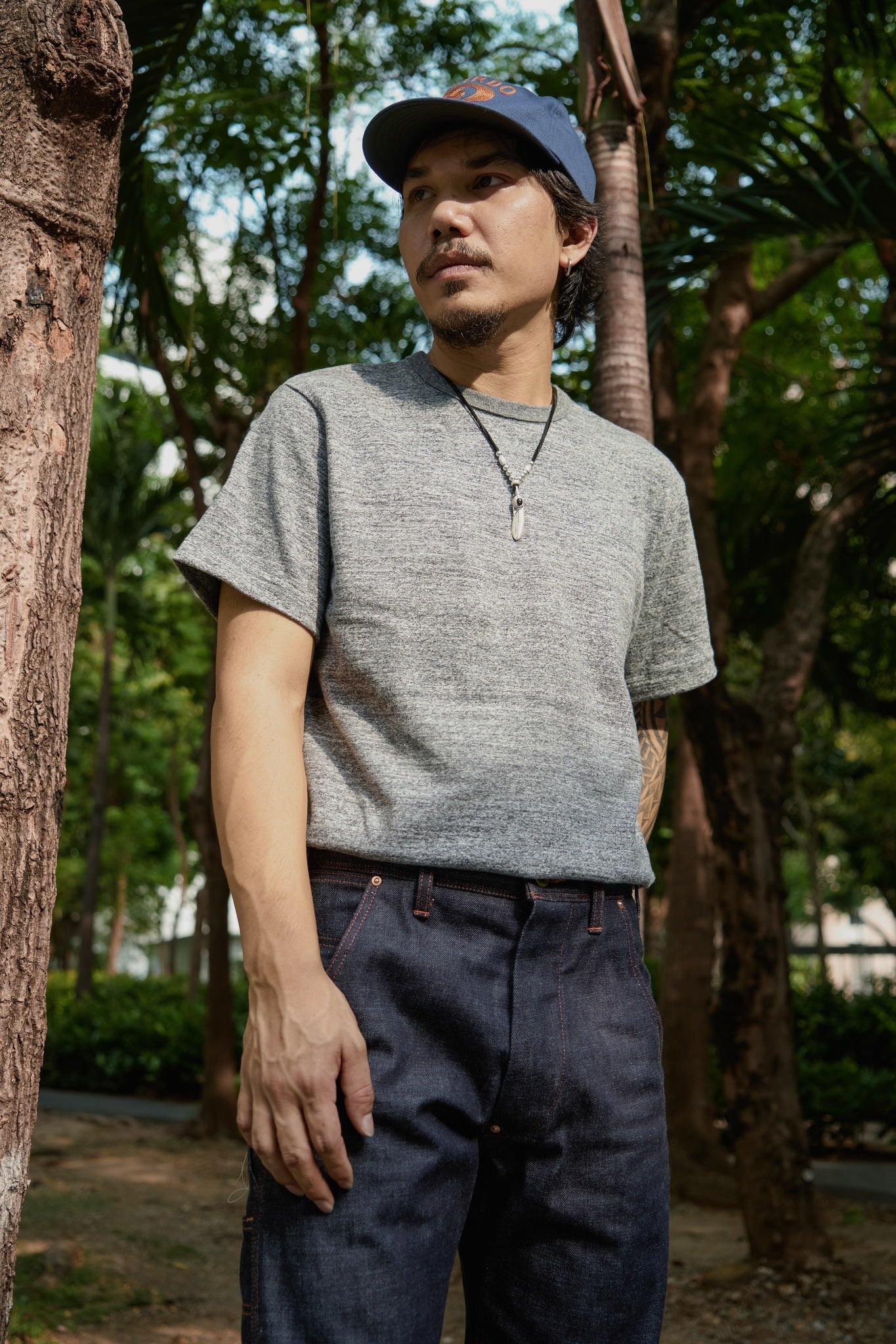 ROYAL S/S T-SHIRTS - HEATHER