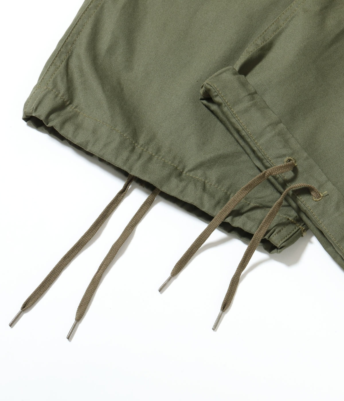BR42500 TROUSERS MENS COTTON WIND RESISTANT POPLIN OLIVE GREEN ARMY SHADE 107 SHORT LENGTH - OLIVE