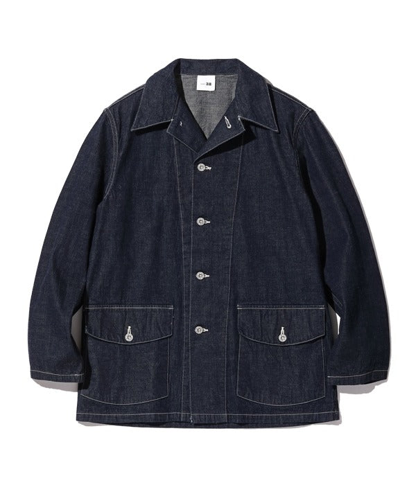 BR15302 US ARMY DENIM WORKING JACKET - INDIGO