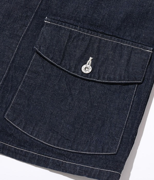 BR15302 US ARMY DENIM WORKING JACKET - INDIGO