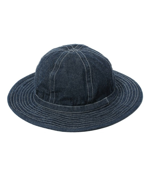 BR01476 HAT WORKING DENIM ONE WASH - NAVY
