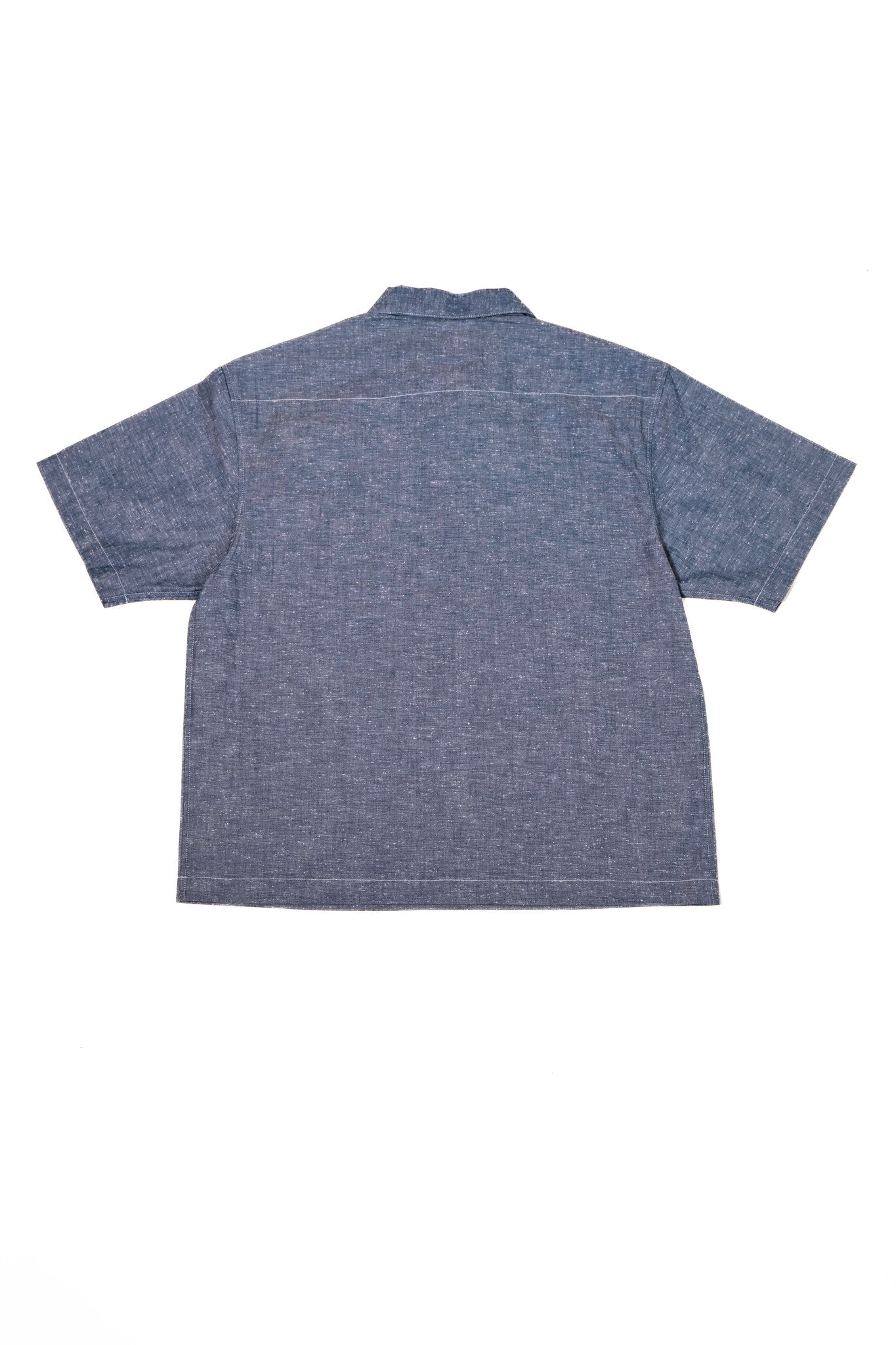 HALF ZIP WORK SHIRT - NEP CHAMBRAY