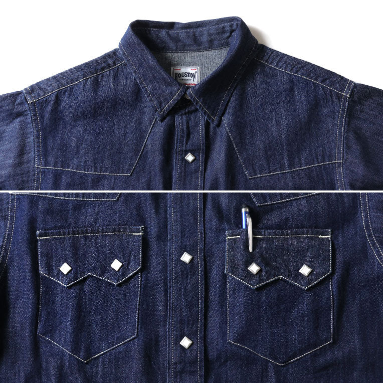41233 WESTERN SHIRT - INDIGO