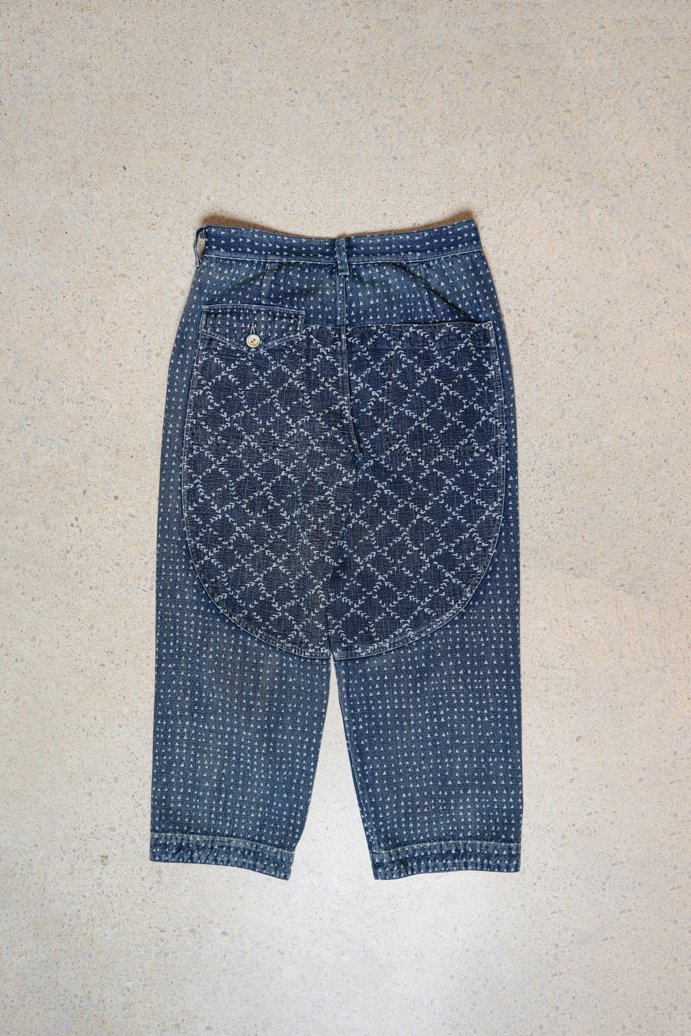 WABASH ZIMBABWE STRAIGHT-LEG PANTS - INDIGO