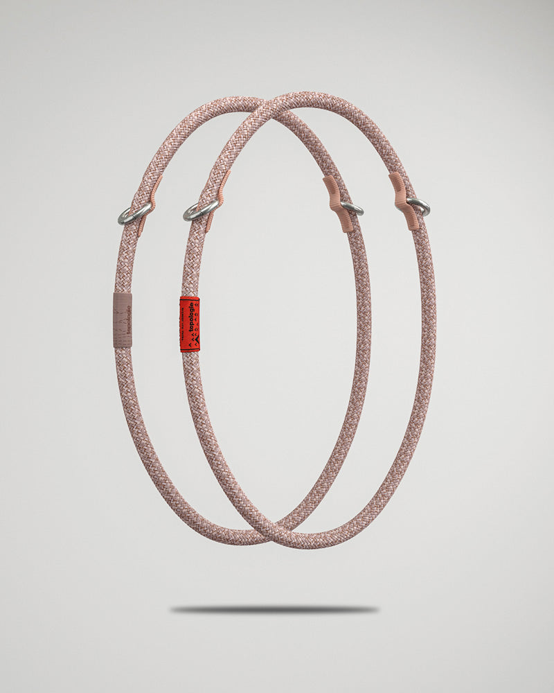 WARES STRAPS 10MM ROPE LOOP - PEACH MELANGE
