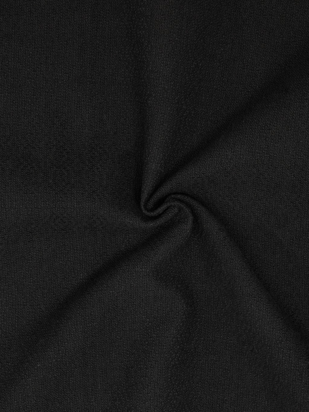SSN24-01W OVERDYED SASHIKO FLANNEL WORK SHIRT - BLACK