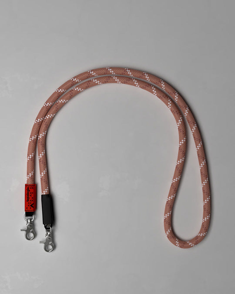 WARES STRAPS 10MM ROPE STRAP - PEACH HELIX