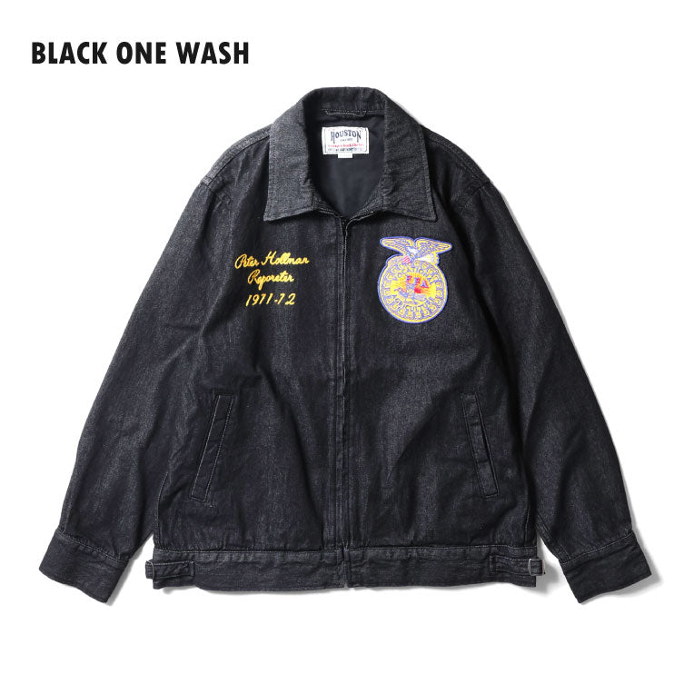 51481 DENIM FFA JACKET - BLACK