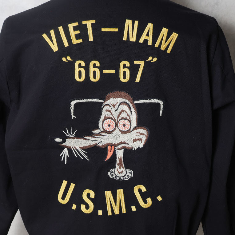 51637 VIETNAM JACKET (USMC) - BLACK