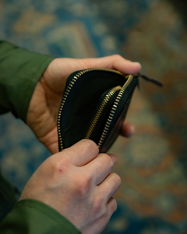 MW17100 McCOY'S HORSEHIDE WALLET - BLACK
