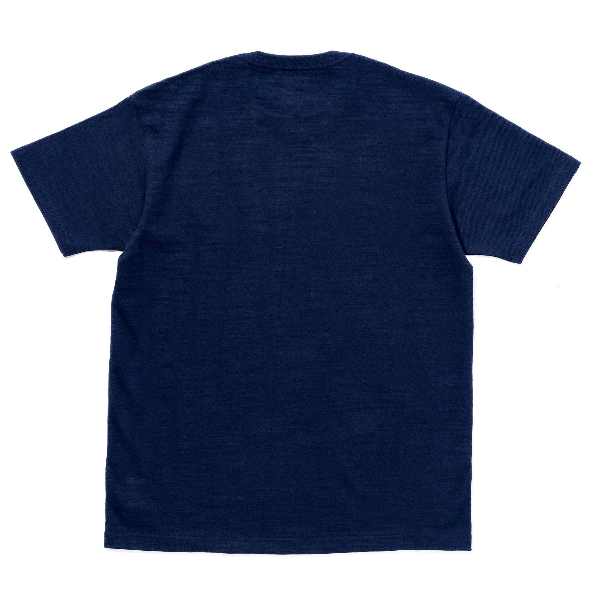 MC19010 ATHLETIC T-SHIRT / LOOP-WHEEL - NAVY