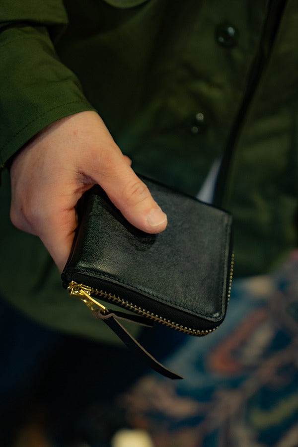 MW17100 McCOY'S HORSEHIDE WALLET - BLACK