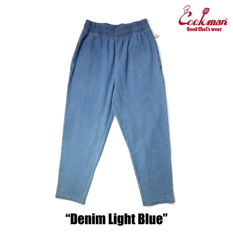 CHEF PANTS DENIM - LIGHT BLUE