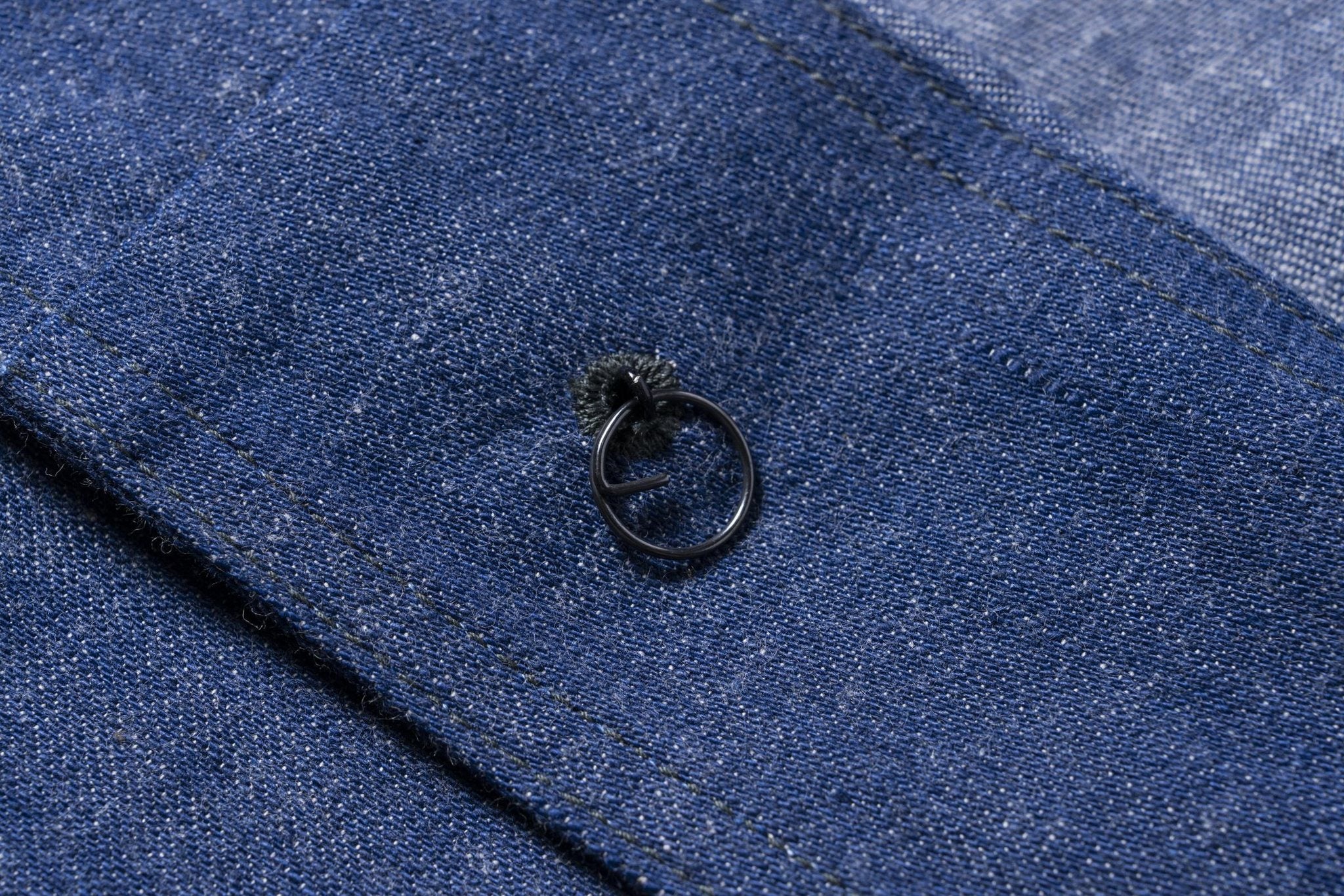 MJ23012 U.S. NAVY DENIM DUNGAREE JUMPER - INDIGO