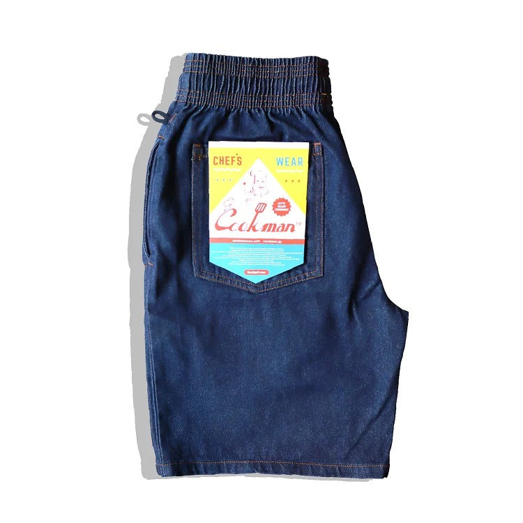 CHEF SHORT PANTS DENIM - NAVY