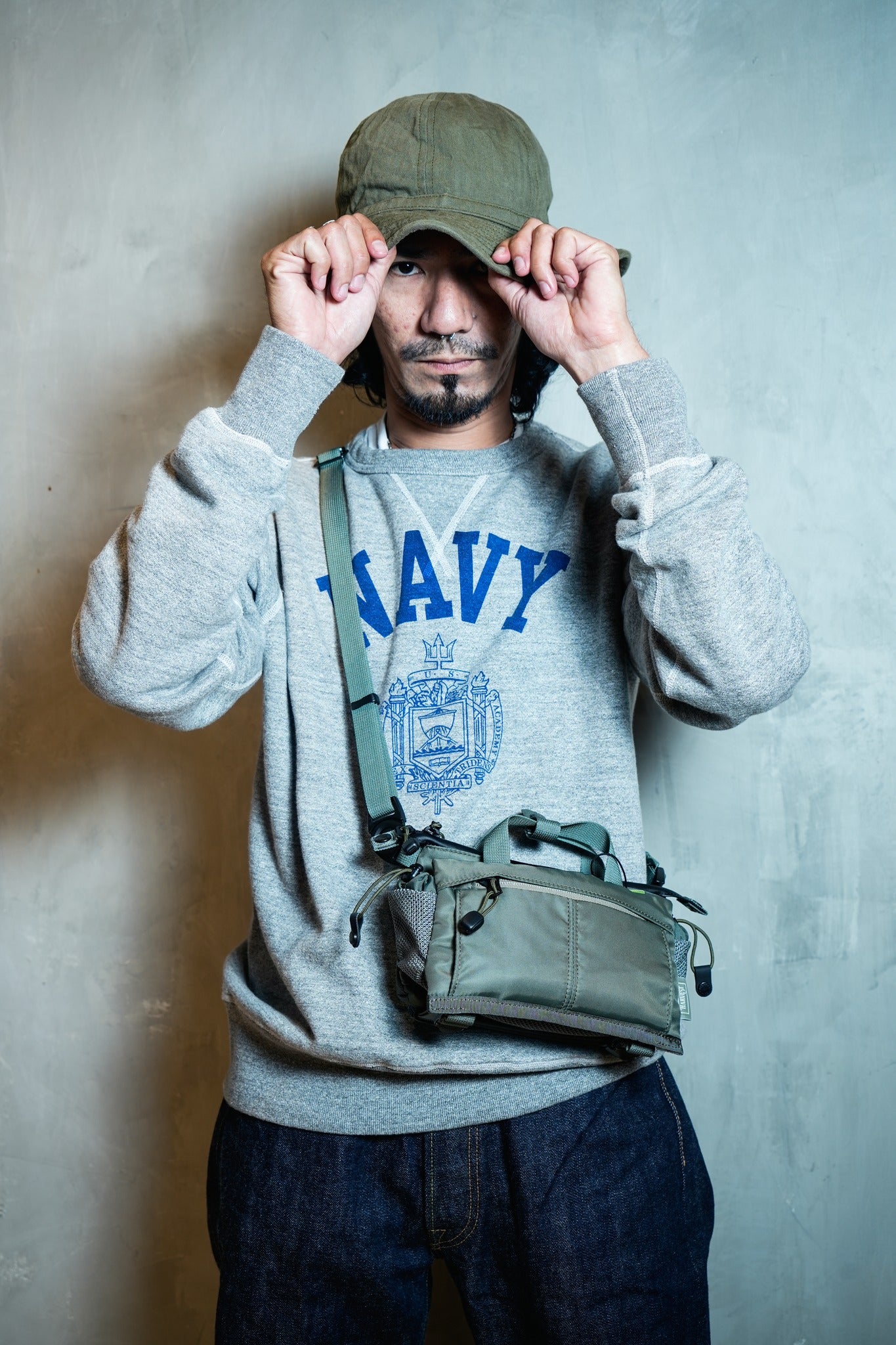 HWN-0058 WINGMAN Sacoche Shoulder - SAGE GREEN