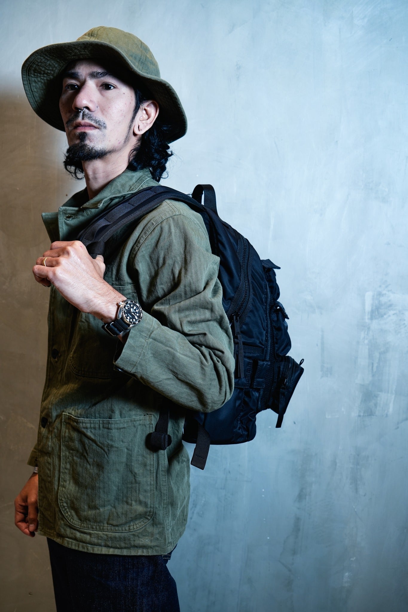 HJR-0320 FLYER'S 70XX PRO-SPEC Backpack - BLACK