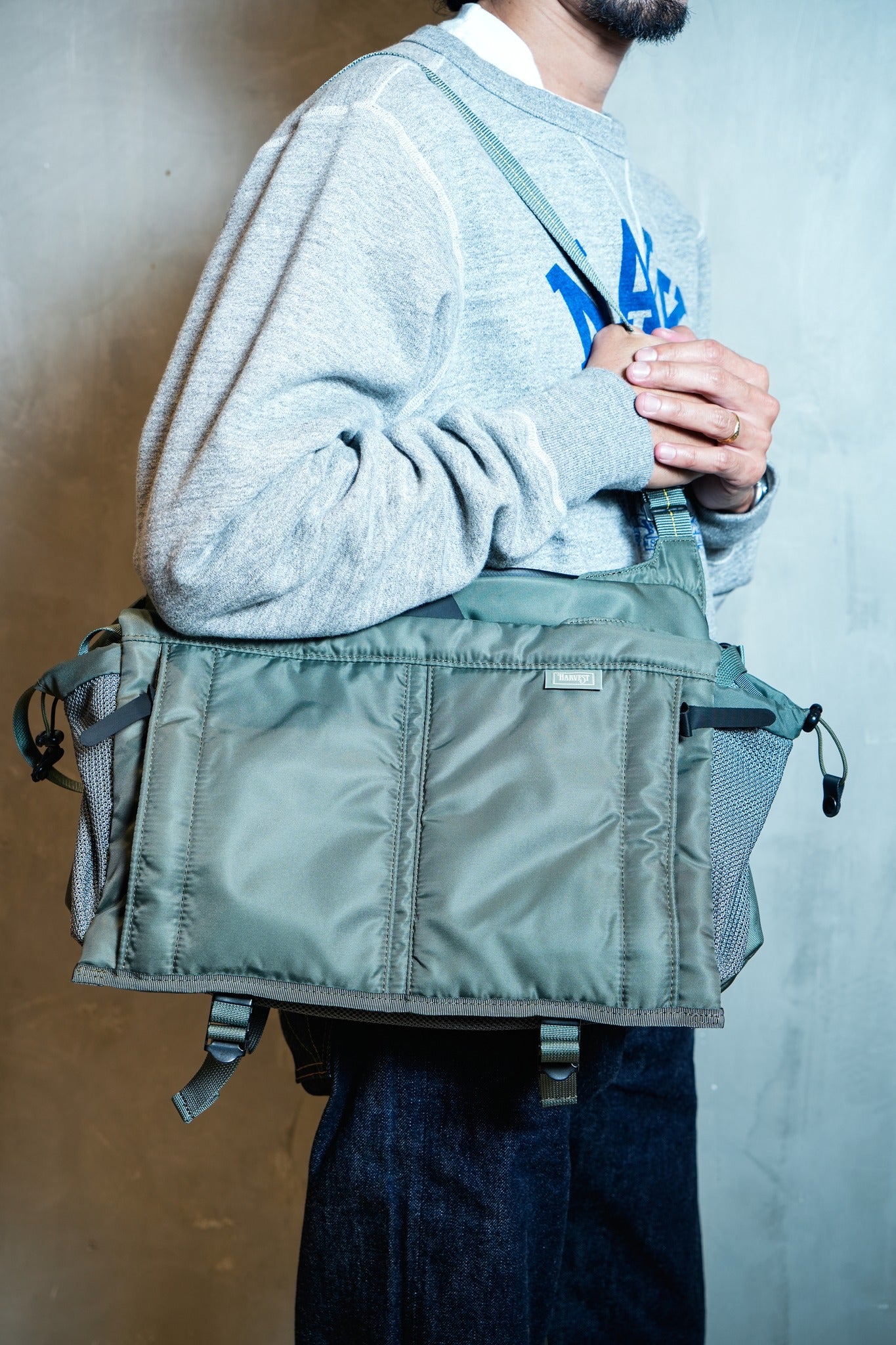 HWN-0061 WINGMAN 4WAY BAG - SAGE GREEN