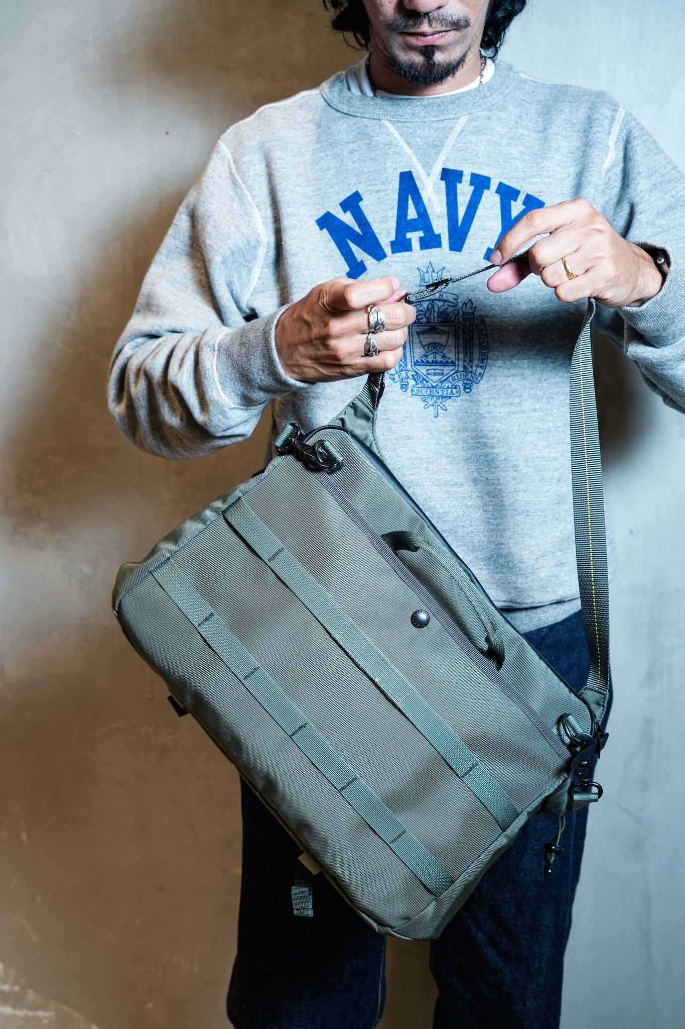 HWN-0061 WINGMAN 4WAY BAG - SAGE GREEN