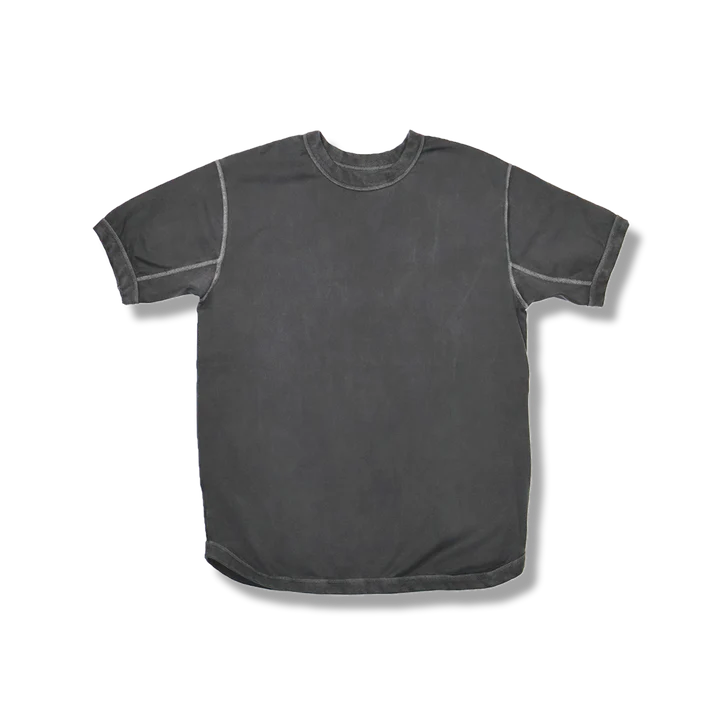 5222-25 Flat Seam Heavyweight T Shirt - Ink Black