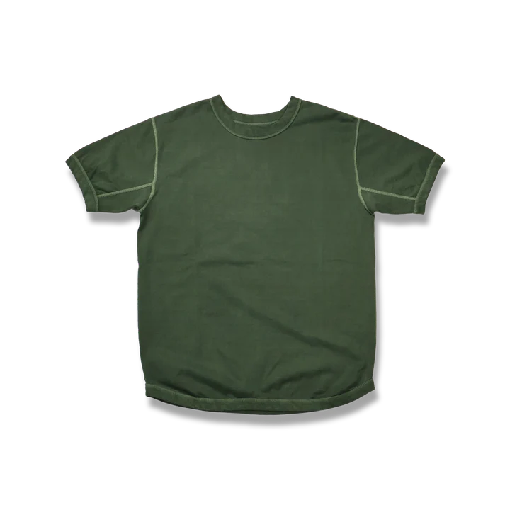 5222-25 Flat Seam Heavyweight T Shirt - Evergreen