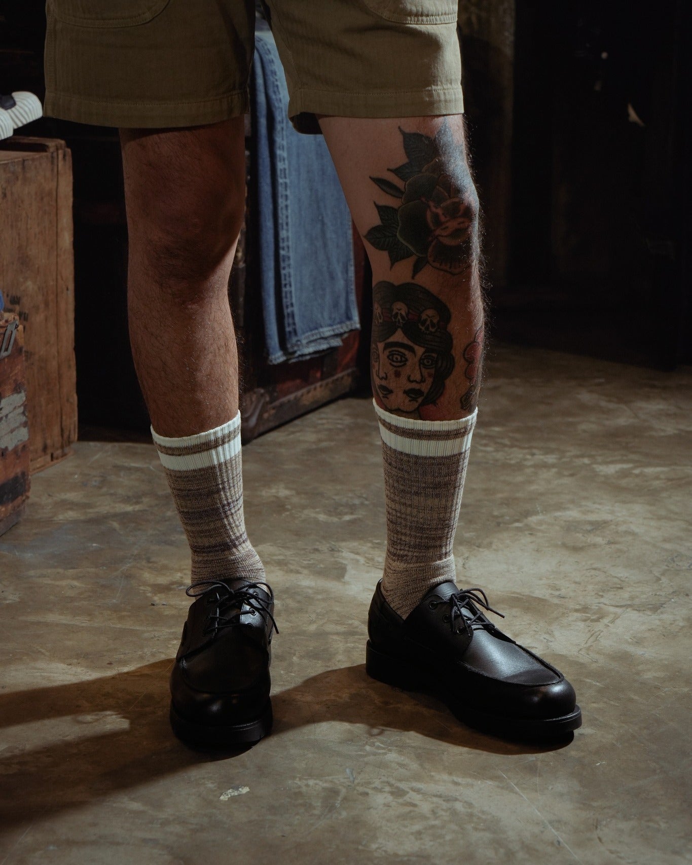 ORIGINAL COTTON SOCKS - MELANGE GREY