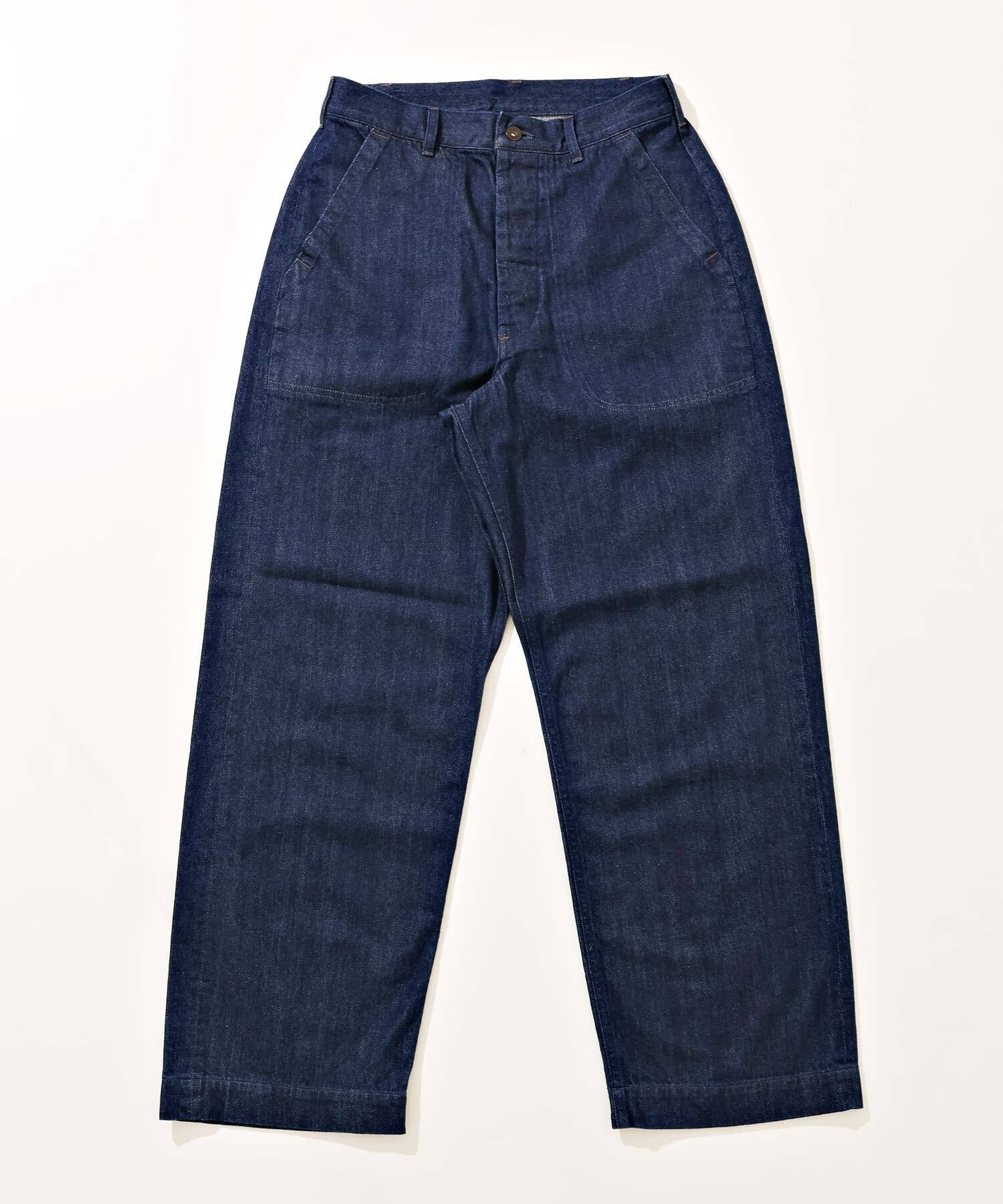 GS2449915 40S USN DENIM TROUSERS - INDIGO