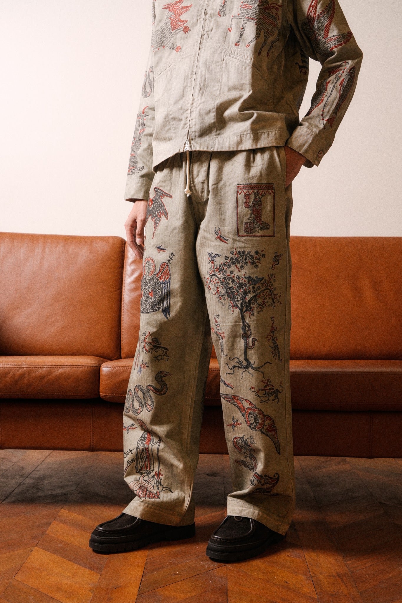 MEDIEVAL PANT - GREY