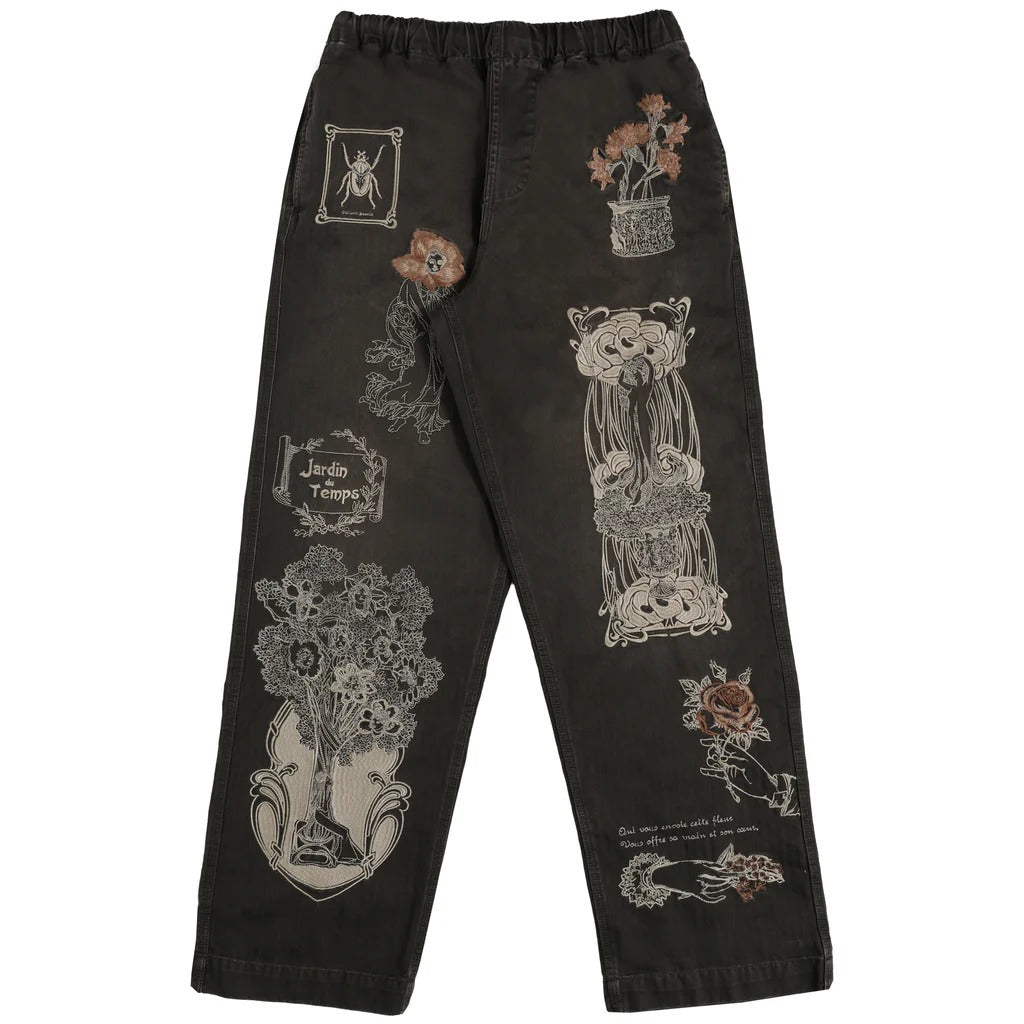 JARDIN PANT - BLACK