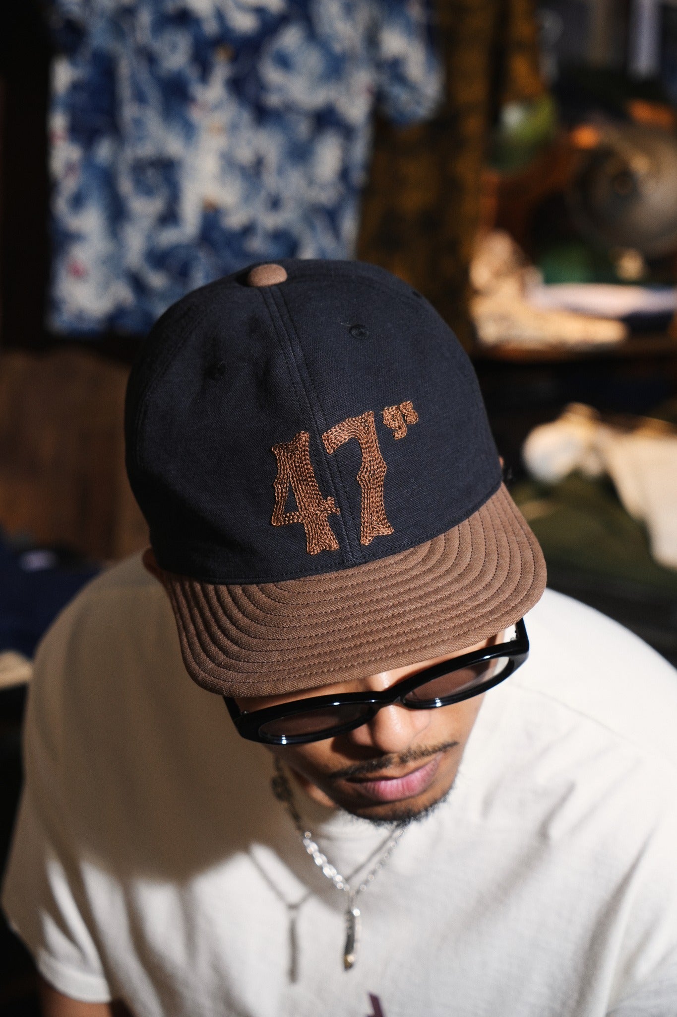 GS2449991 TWO TONE CAP - BLACK2