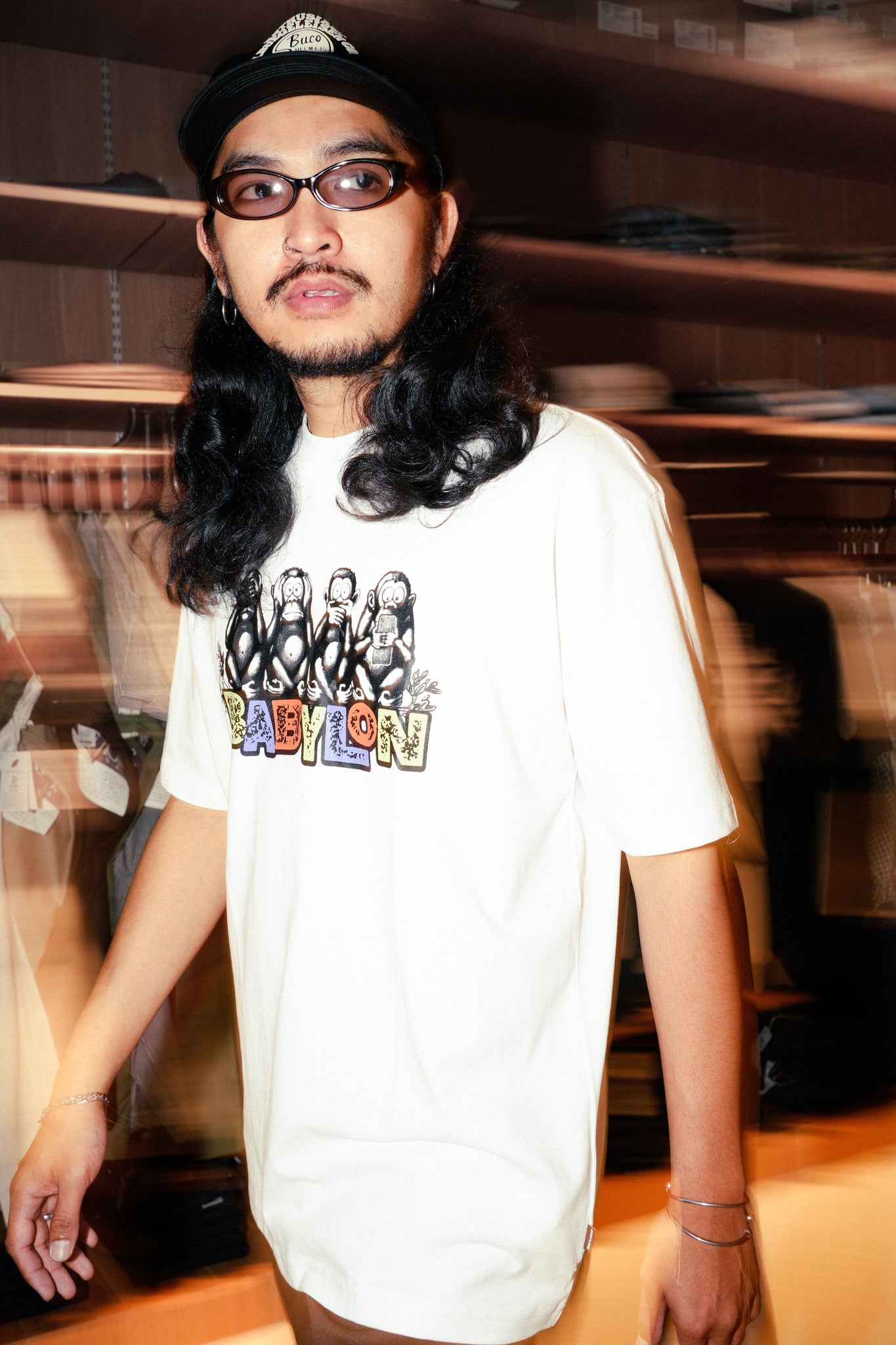 MONKEY BUSINESS TEE S/S - WHITE