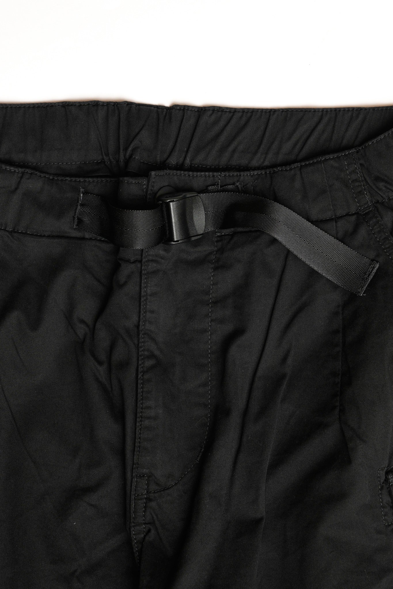 COTTON LIGHT PEACH TWILL JODHPURS STYLE CARGO PANTS TYPE2 - BLACK
