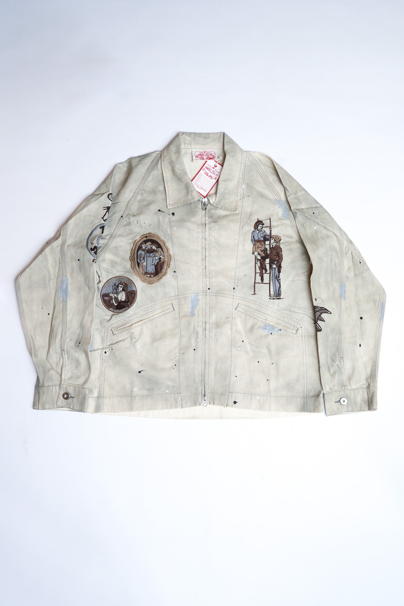 WESTERN ZIP JACKET - SMOKE GREY